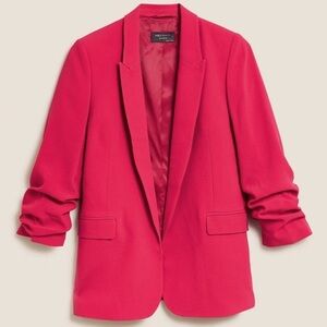 M & S Collection Relaxed Fit Blazer Size 14